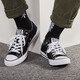 Converse Canvas Schuhe Herrenschuhe Frauenschuhe Allstar Schwarze Sportschuhe atmungsaktive Freizeitschuhe 37