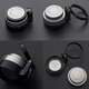 
Sino single-layer glass cup for men and women car portable large capacity water cup for home office tea making students lift ring cup XN-9076 English LOGO695ml