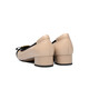 
Red Dragonfly Women's Singles Shoes New Small Flavor Light Mouth Color Bundle Thick Heel Women's Dog Shoes Commuter Women's Singles Shoes WGB12056 Apricot Color 37