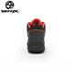 Wefox Weihuji Angelschuhe nicht rutschmehr atmungsableichte leichte Angelschuhe tragen resistente Filzschuh-Seefischerschuhe Outdoor Riff Angelschuhe WDX1050/Schwarz und Rot One Size 40