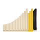 
Shanbeiyi learns pan flute 16 tube 18 tubes beginner performance model for children's primary school students' classroom introduction ethnic special volley [upgrade model] 16 tube beige + with blow pipe + get 9