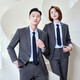 
Lido Yichen Long-sleeved three-color suit jacket top Spring and Autumn Professional Activities 695-2 Blue Women's Suit S