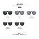 
HELEN KELLER (HELEN KELLER) sunglasses men myopia clip fashion polarized glasses men and women neutral sunglasses driving mirrors anti-ultraviolet myopia HP829C2 gray