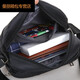 Qindu sammelt Geld Umhängetasche Casual Crossbody Bag Herrenbeutel wasserdichte Umhängetaschen Business Wallet Multi-Layer Koreanische Version Männer 688 verbesserte Version Sechs-Layer Zipper Dunkelblau
