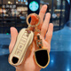 Подходит для Porsche 718 Key Cover Boxster Taycan Shell Carman Bugle Bugle для мужчин и женщин Porsche Модель 4-ключ
