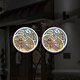 卡夫林克新品幸运叶子袖扣男士袖钉高档衬衫法式袖口扣金属 Cufflinks K124 银色袖扣-幸运叶子