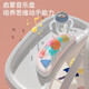 优乐博（ULOP）哄娃神器婴儿摇摇椅0-1岁宝宝玩具多功能哄睡摇椅新生儿满月礼物 粉色【餐盘+遮阳篷+万向轮】