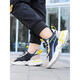 Zapatillas para niños, zapatos de red de niños, zapatos casuales transpirables, verano 2024 Nuevo estilo, luz infantil mediana y grande y suave, azul oscuro/1291/single net 36