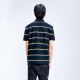 HLA Hailan House short-sleeved POLO shirt summer comfortable pique fashion striped short T men's HNTPD2Q027A medium yellow stripes (27) 185/100A (54)