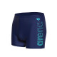 Arena swimming trunks men's boxer comfortable quick-drying professional training fitness swimming trunks TMS0650M-NVBU-XXL blue