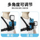 Chest mobile phone fixed bracket, chest strap, first person perspective shooting equipment, Luya fishing vlog outdoor live broadcast, chest bracket + fill light + extension arm + mobile phone remote control
