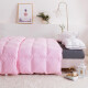 Maiqina quilt core cotton down quilt feather quilt thickened warm goose down winter quilt pink 220*240cm7.5Jin [Jin equals 0.5kg]