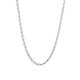 He Ye Explosion Sparkling O Chain pt950 Platinum Necklace Women's Platinum Necklace Clavicle Chain Love Adjustable O Word 4.00g 50cm long approximately 1.5mm thick M buckle