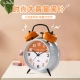 Timess jam alarm anak-anak kreatif bisu jam alarm kecil kartun siswa jam samping tempat tidur bercahaya bisu bel kuarsa mekanik malas jam alarm PT831-2 ungu