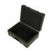 Camouflage craftsman supply box army green equipment box rotational molding box outdoor field camping army green multi-functional equipment box 600*500*400mm (can be customized with printing)