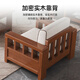 Mu Tisen Chinese solid wood sofa living room combination modern simple large and small apartment sofa bed dual-purpose fabric furniture removable and washable four-seater + imperial concubine couch special price impulse