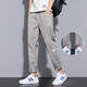 2025 summer thin casual pants for men loose straight-leg fashion nine-point pants pure 2023dlsj/653 black - upgraded high-quality 2+ XS code [Follow store priority shipping]+