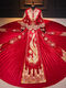 Gangdan Chinese wedding dress, Xiuhe suit bride, 2024 new wedding Chinese dress, small dragon and phoenix gown, large size wedding dress, Daiman, add diamonds, contact customer service for an additional 90 yuan XL 3
