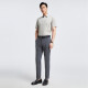 Yager camiseta hombres 2024 Summer Jóvenes Men Business informes revisados ​​camisa de manga corta Máhaki controlado 40