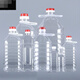 
LNGA LANDGRE mineral water bucket 20 liters plastic water bucket mineral water empty bucket transparent barrel with lid 9194 20 liters 40 Jin [Jin equals 0.5 kg] 6 250ml / Half Jin [Jin equals 0.5 kg] (80 thickened)