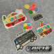 Mayday Mayday Rabbit Carot Ballon Bus Reflexion Magnetbeutel Notebook Auto Aufkleber 9194 Bus AUV Reflektierende magnetische Reflexion 20*19 cm