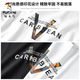 Woodpecker (TUCANO) 2025 Spring and Autumn Long Sleeve T-shirt Men's Thin Model Modal Cotton Autumn Clothes Black Trendy Printed Base Shirt Underwear Top White (15123) M (suitable for 95-115Jin [Jin equals 0.5 kg])