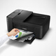 Canon E4580 Printing, Copying, Scanning and Fax All-in-One Machine Automatic Double-Side Home Color Inkjet Smart Business Office Wireless Mobile Phone Connection [E4580] 4in1 Double-Side Wireless Official Standard