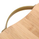 March 3rd (Mar3rd) bamboo chopping board cutting board fruit board (28cm*20cm*1.5cm) ZNB01 new and old packaging and handles are random