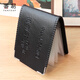 
Fanyi J driver's license set small card bag men's and women's ID card protective cover leather case card cover ID card cover car supplies gold stamping black 2 card positions 1
