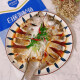 Frais à frais, congeler trois, retirer le bar blanc de la banane, retirer les écailles, retirer les branchies, retirer les organes internes, le poisson frais, le poisson en haute mer, les fruits de mer, 3, retirer le bar blanc de la banane, 2100g (1050g * 2 paquets)