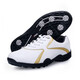 PGM Golfschuhe Herren klassische Turnschuhe lässige Anti-Rutsch-Schuhe Gold XZ016 42
