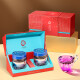 Tongrentang Qaidam Black Fruit Wolfberry - Caja de regalo con bolsa de regalo. Proanthecin se niega a infectar los regalos del festival de botes de dragón para los ancianos