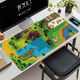 Mausmatratze rund um die Star Dew Valley Geschichte von Mengqibao Super Large NPC bevorzugt Crop Map Schlafsaal Internet Café Tisch ER-698 300x800x3mm [TARP-Stoff]