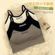 Girls' underwear without steel rims for high school students, gathered anti-sagging development camisole, women's tube top, chest wrapped, white, single piece, one size fits all, 80-125 Jin Jin equals 0.5 kg