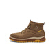 Hush Puppies Martin boots men's high-top workwear casual outdoor boots B6Q04DD3 khaki 39