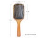 AVEDA air bag hair comb with wooden handle, wooden scalp massage air cushion comb, straight combing to prevent tangles, large size