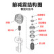 FAFEIER标致408全新308/S前减震器508L顶胶4008轴承5008天逸C5雪铁龙508L 左后顶胶1个 16-19标致308/308S