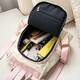 Qingbily (Qbily) backpack for women backpack fashion bag for women travel leisure commuting light travel large capacity crossbody bag black丨Stylish light backpack
