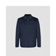 Sachi Satchi Men's Clothing 2023 Autumn New Style Business Wool Wool Warm Jacket Single Gen Men Blue M (48)