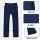 Xiaoji xiaoxiang neige froide et chaude garçons et filles pantalon de neige enfant simple et double pantalon de snowboard épaissisé étanche nord-est phk9274b 105cm 110 (hauteur recommandée 100-)