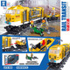 
Lego building blocks compatible with steam train high-speed train Harmony remote control electric boy assembled children's toys Super luxury subway-manual version [476 particles]