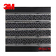3M3M9900 Aluminium Mat de sol en alliage Type de tapis Type commercial Absorption d'eau de porte commerciale et tapis de pied antidérapant Plancher en noir et gris Coustom (Consultez le service client pour passer une commande)