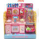 Yiyan Pink Kaninchenküche Kühlschrank Mini-Schminktisch Simulation Medizinisches Werkzeug Waschmaschinen Mädchen spielen Hausspielzeug 17062 Yiyan Pink Rabbit-Fashion Tasche