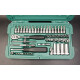 Yusenyi 1/41/4 pulgadas llave de manga de 52 piezas Conjunto de llave de manga de 52 piezas 09002 Reparación automática Pequeña manga corta de 3.5 mm-11301