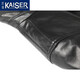 
Kaiser (KAISER) genuine leather leather jacket for men Hepburn grade goat leather jacket vertical lapel motorcycle leather jacket young commuter business jacket black XL (175) (suitable for 120-140Jin [Jin equals 0.5 kg])