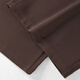 PeaceBird Women's Primavera 2024 Nuevos pantalones drapeados con cordones A1GBE1506 Brown XL