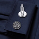 Cufflink 2024 Neues Produkt Xiangyun Dragon Muster Manschettenknöpfe Herrenhülsennägel High-End-Hemd Französisch Manschettenknopf Metall Manschettenknöpfe L709 Gold Manschettenknöpfe-Xiangyun Dragon Muster