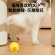 Popocola Cat Toys auto-excitant l'outil d'ennui automatique Cat Ball Smart Sports Car chaton Pet Pet Cat Cat Toy Automatic Cat Ball [Egg Yolk]