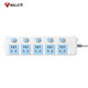 Bull socket sub-control plug-in row independent switch plug-in board one-control plug-in board multi-port multi-hole plug-in multi-function wiring board household with wire drag strip independent multi-switch plug-in class Energy saving 1.8 meters 5 sockets GN-316