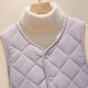 Sibaishe simple cotton vest 2025 autumn new women's casual loose style layered vest